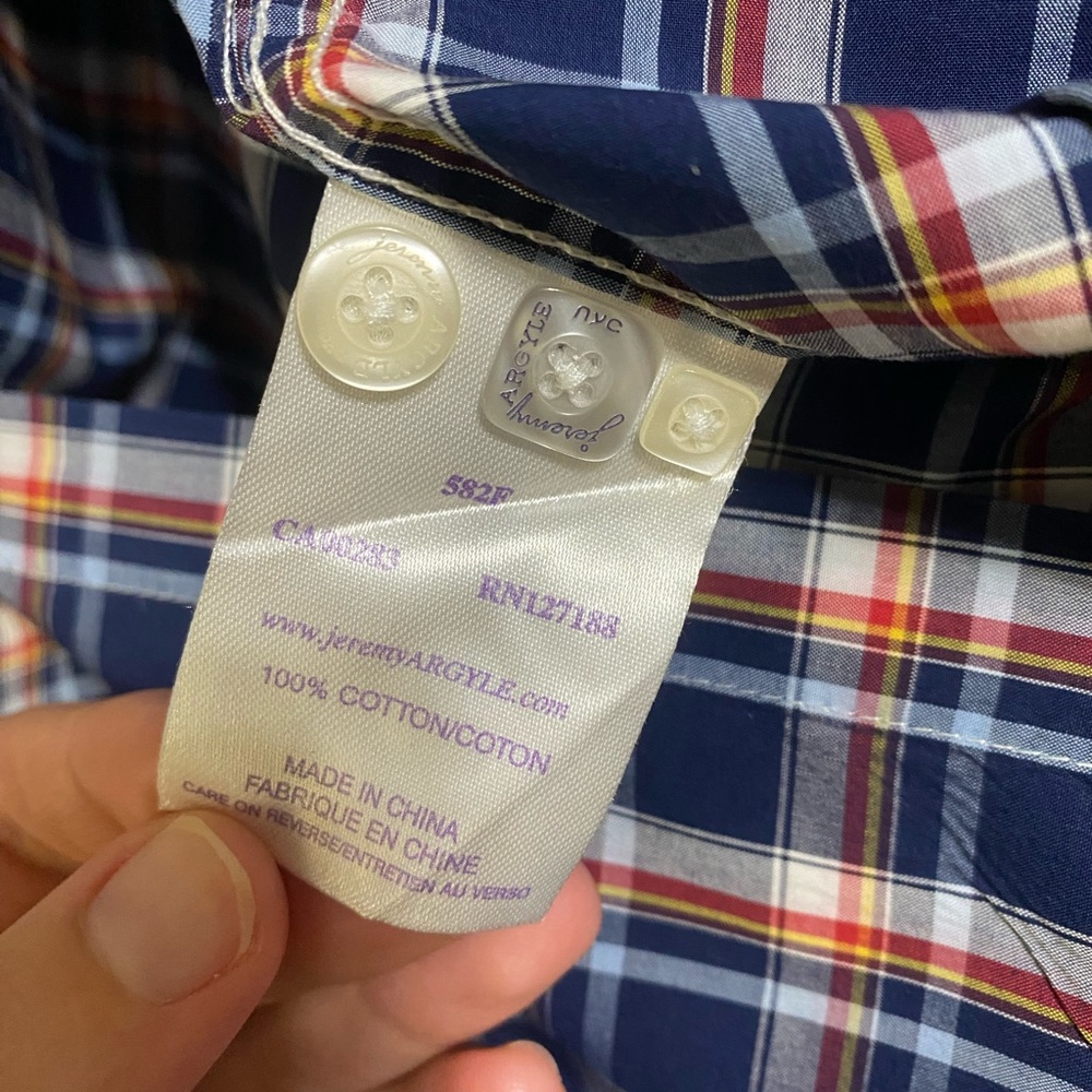 Jeremy Argyle Nyc Button Down (Xxl) - image 5